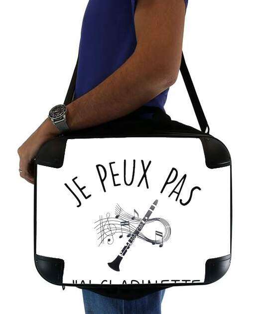  Je peux pas jai clarinette voor Laptoptas