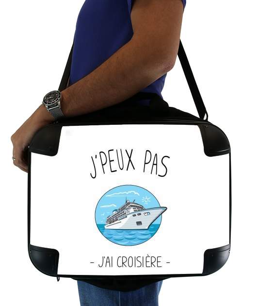  Je peux pas jai croisiere Bateau voor Laptoptas