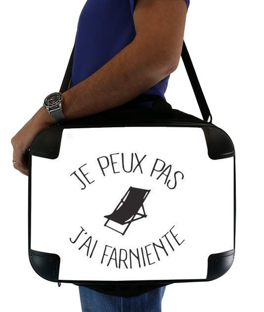  Je peux pas jai farniente voor Laptoptas