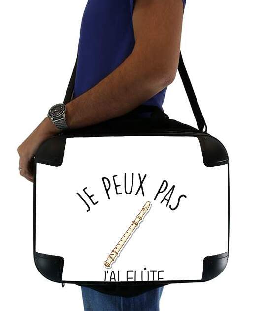  Je peux pas jai flute voor Laptoptas