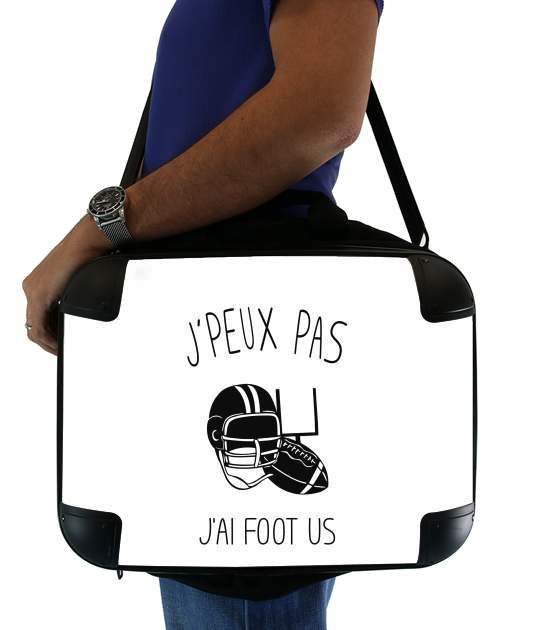  Je peux pas jai Foot US voor Laptoptas