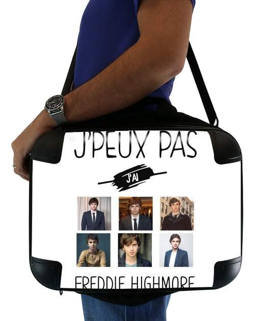  Je peux pas jai Freddie Highmore Collage photos voor Laptoptas