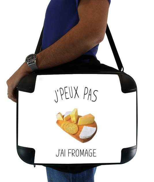  Je peux pas jai fromage voor Laptoptas