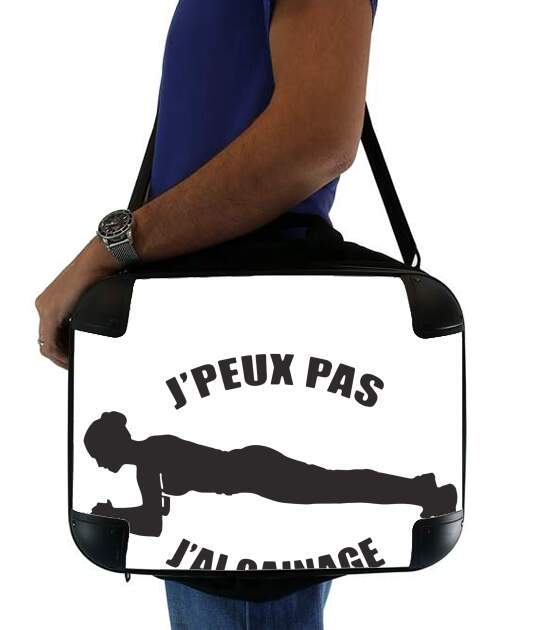  Je peux pas jai gainage voor Laptoptas