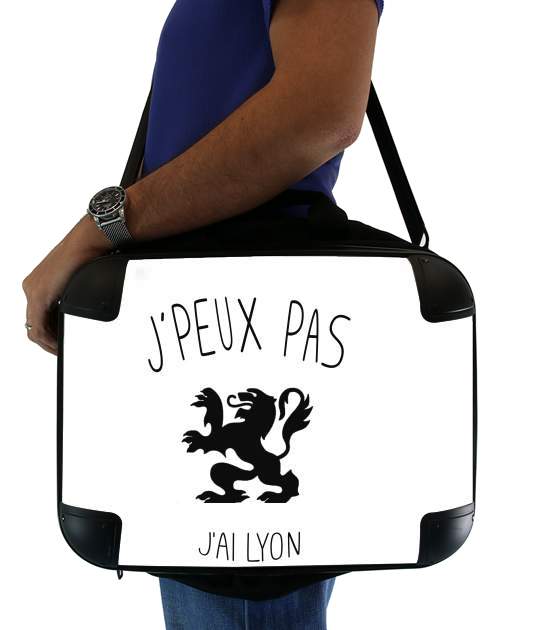  Je peux pas jai Lyon voor Laptoptas