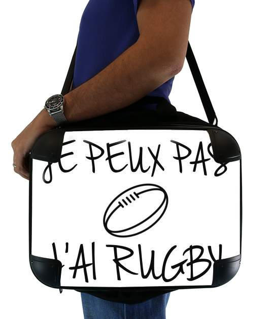  Je peux pas jai rugby voor Laptoptas