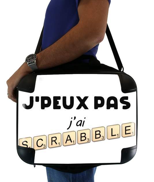  Je peux pas jai scrabble voor Laptoptas