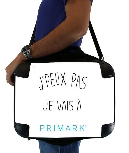  Je peux pas je vais a primark voor Laptoptas