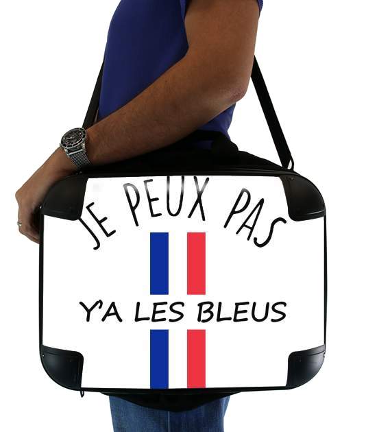  Je peux pas ya les bleus voor Laptoptas