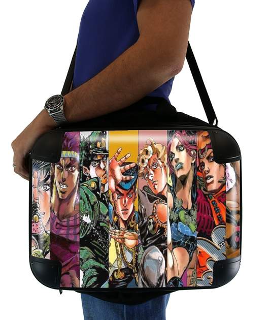  Jojo Manga All characters voor Laptoptas