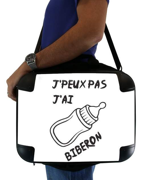  Jpeux pas jai biberon voor Laptoptas