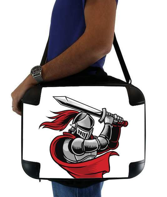  Knight with red cap voor Laptoptas