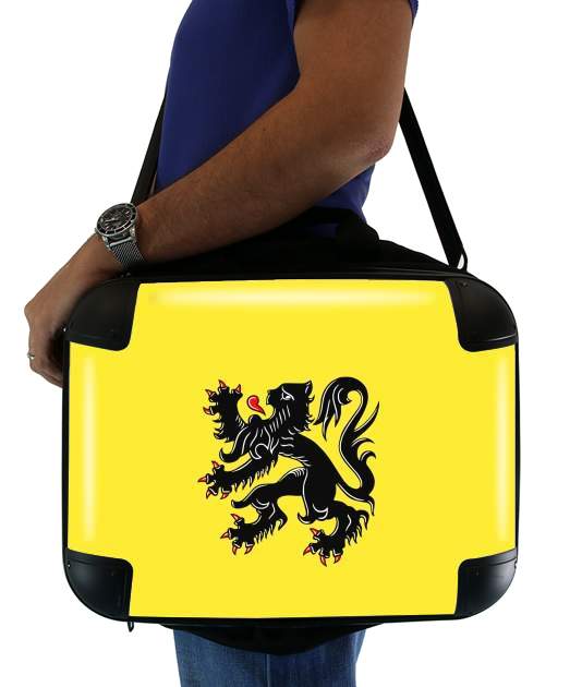  Lion des flandres voor Laptoptas