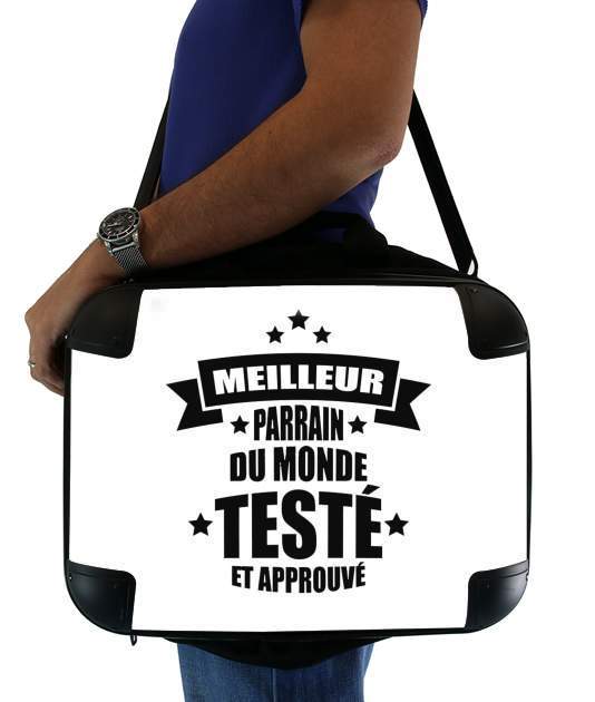  Meilleur parrain du monde voor Laptoptas