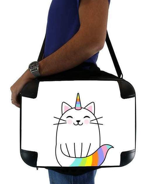  Mewnicorn Unicorn x Cat voor Laptoptas