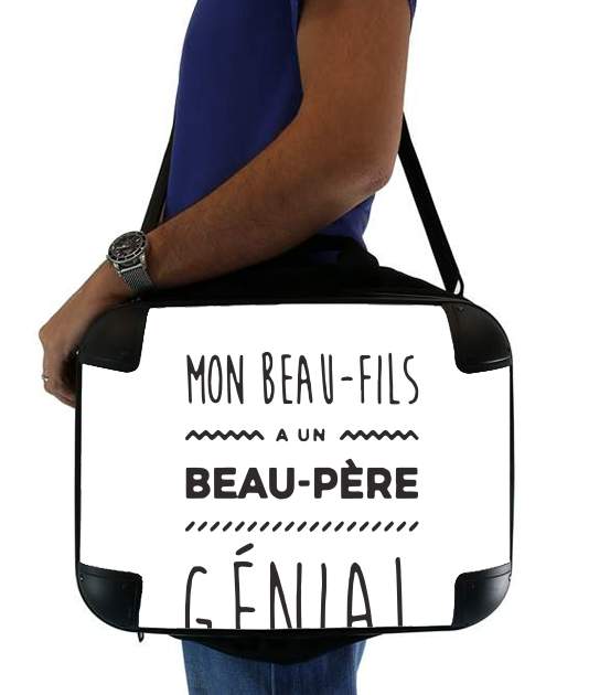  Mon beau fils a un beau pere genial voor Laptoptas