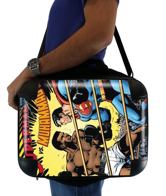  Muhammad Ali Super Hero Mike Tyson Boxen Boxing voor Laptoptas