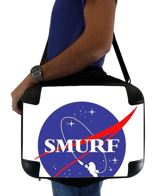  Nasa Joke Smurf voor Laptoptas