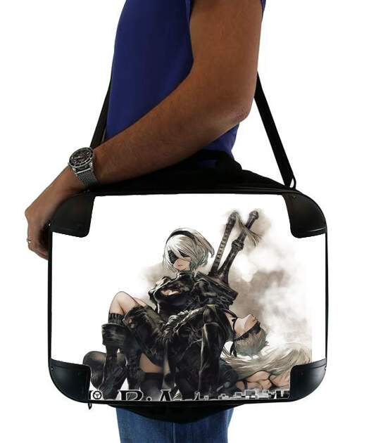  nier automata voor Laptoptas