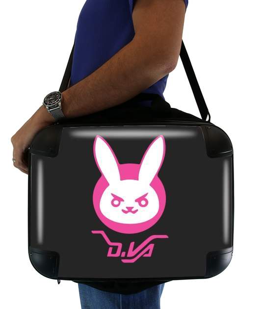  Overwatch D.Va Bunny Tribute voor Laptoptas