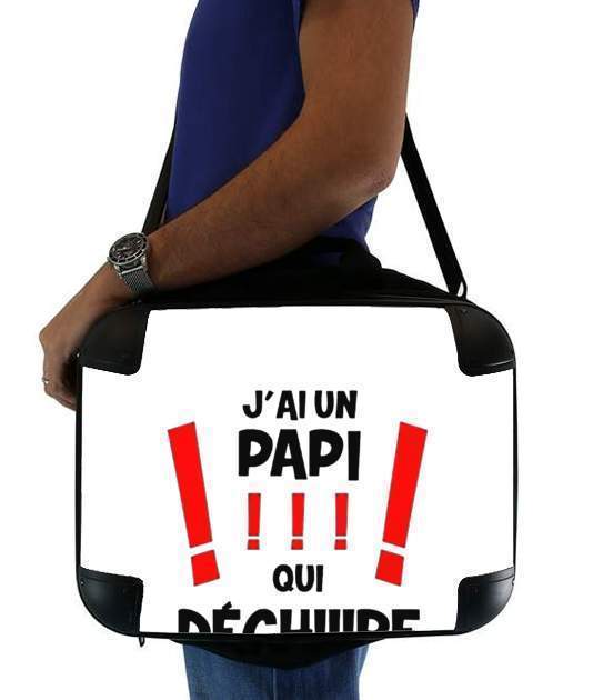  Papi qui dechire voor Laptoptas