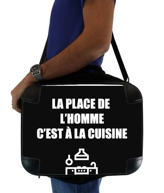  Place de lhomme cuisine voor Laptoptas