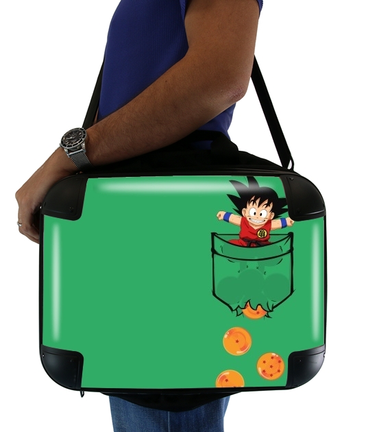  Pocket Collection: Goku Dragon Balls voor Laptoptas