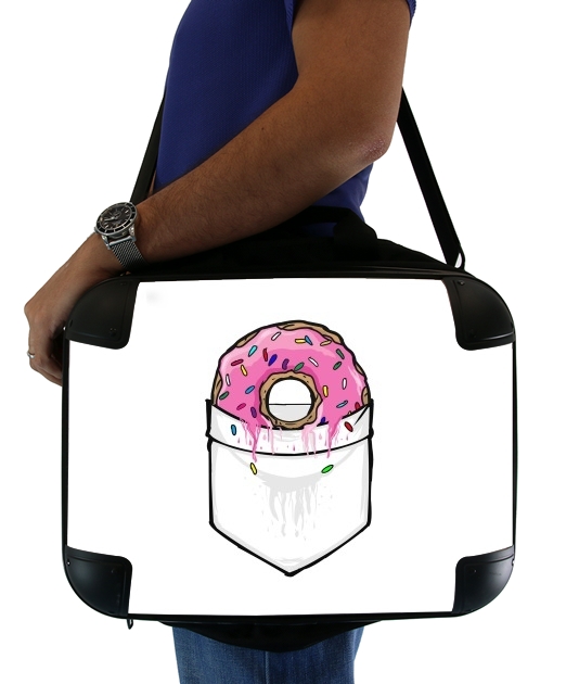  Pocket Collection: Donut Springfield voor Laptoptas