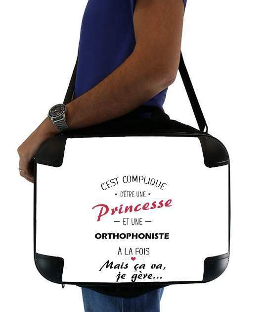  Princesse et orthophoniste voor Laptoptas