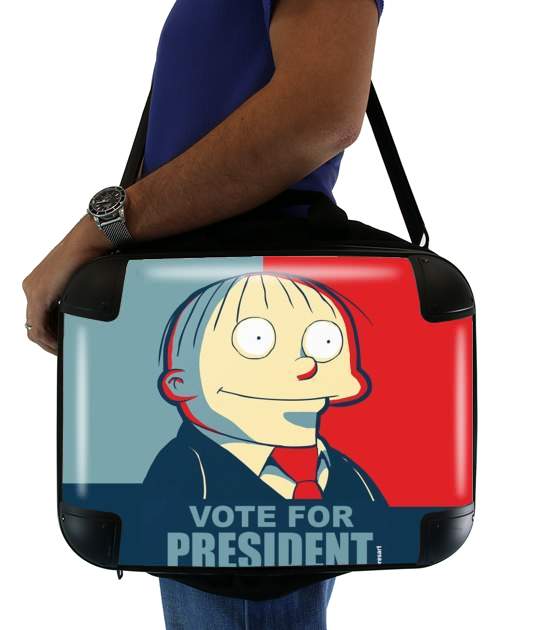  ralph wiggum vote for president voor Laptoptas