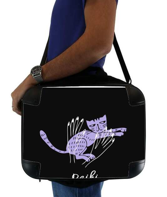  Reiki Animals Cat  voor Laptoptas