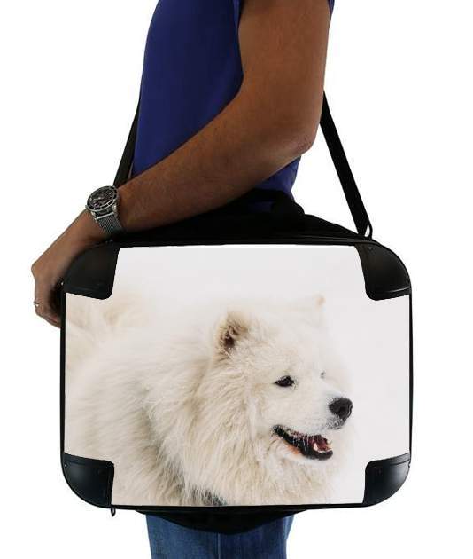  samoyede dog voor Laptoptas