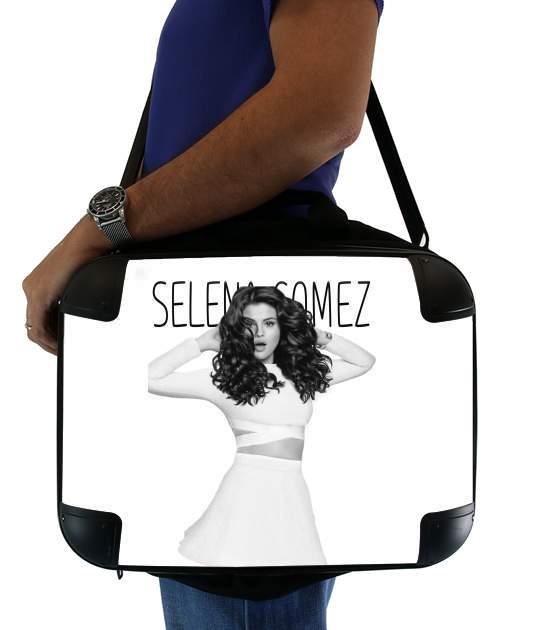  Selena Gomez Sexy voor Laptoptas