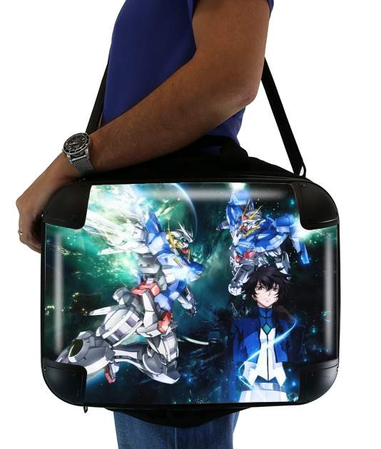  Setsuna Exia And Gundam voor Laptoptas