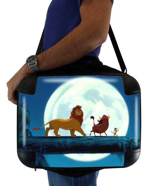  Simba Pumba Timone voor Laptoptas