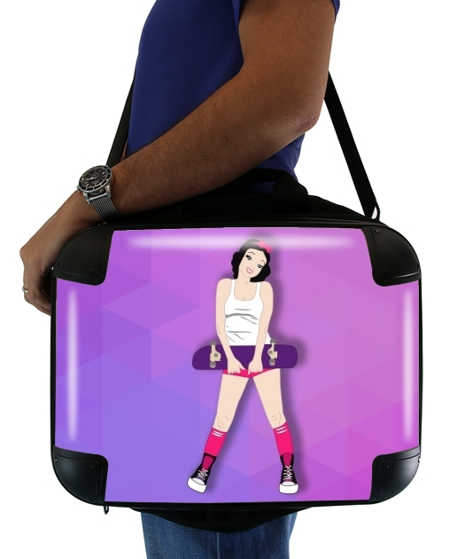  Snow White Skate voor Laptoptas