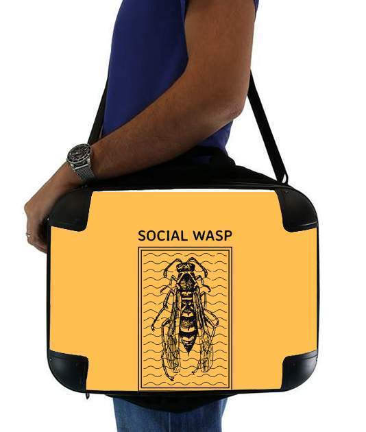  Social Wasp Vespula Germanica voor Laptoptas