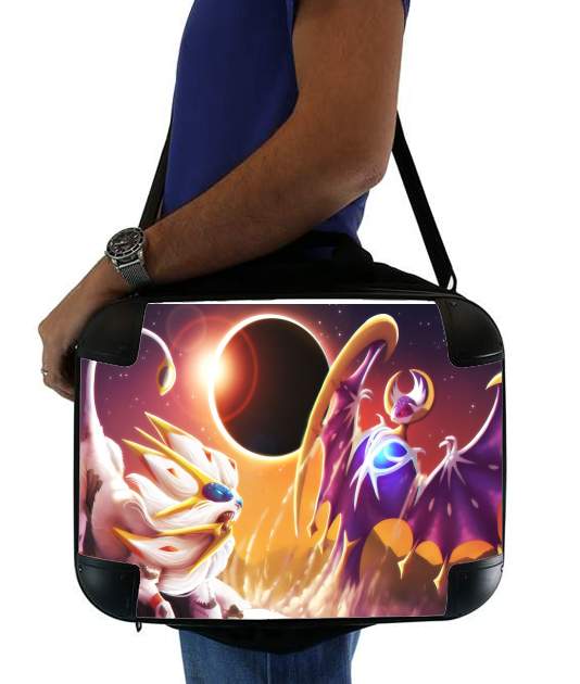  Solgaleo And Lunala voor Laptoptas