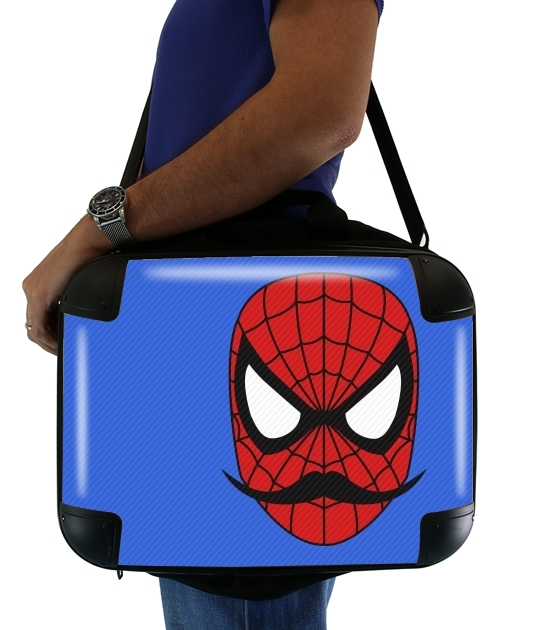  Spider Stache voor Laptoptas