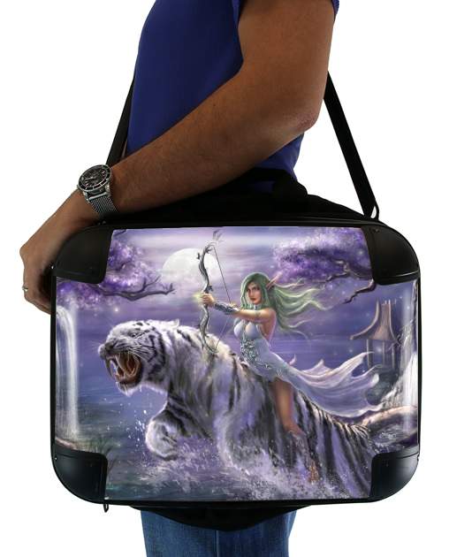  Tyrande Whisperwind World Of Warcraft Art voor Laptoptas