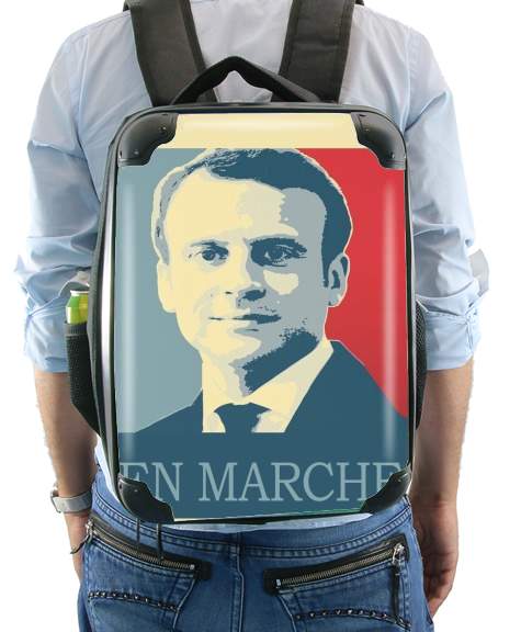 Macron Propaganda En marche la France voor Rugzak