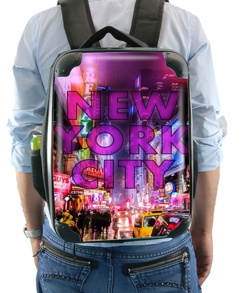  New York City - Broadway Color voor Rugzak