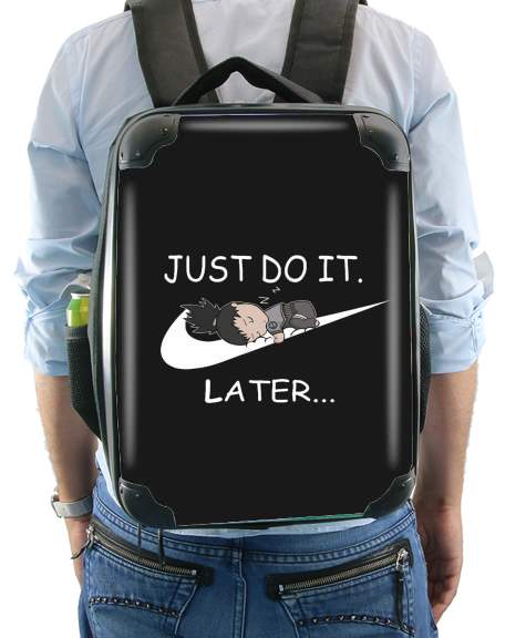  Nike Parody Just do it Later X Shikamaru voor Rugzak