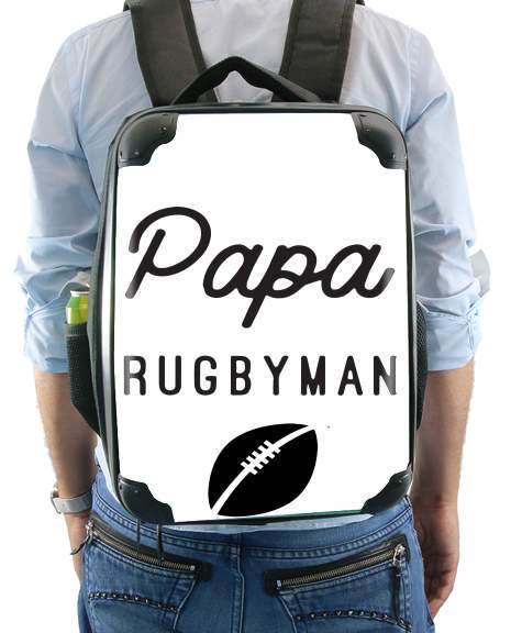  Papa Rugbyman voor Rugzak