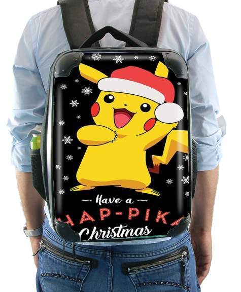  Pikachu have a Happyka Christmas voor Rugzak