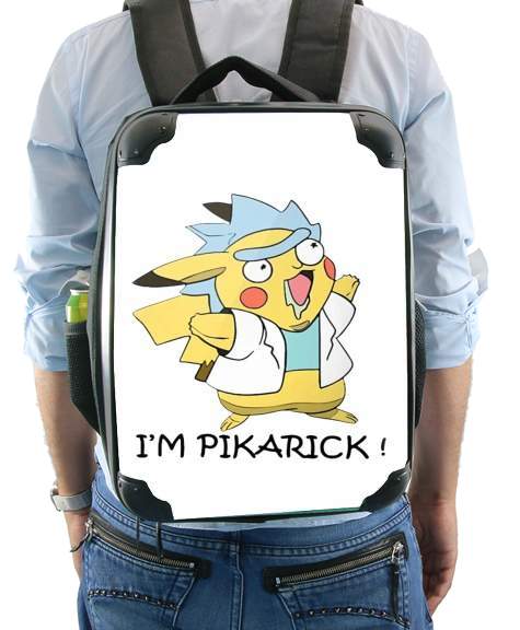  Pikarick - Rick Sanchez And Pikachu  voor Rugzak