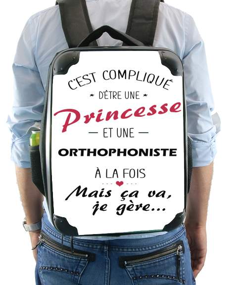  Princesse et orthophoniste voor Rugzak