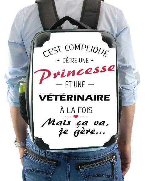  Princesse et veterinaire voor Rugzak