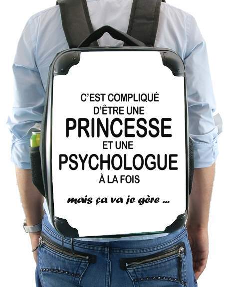  Psychologue et princesse voor Rugzak