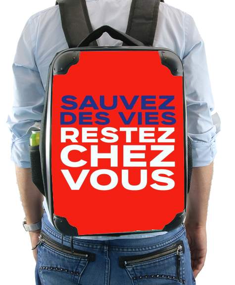  Sauvez des vies Restez chez vous voor Rugzak